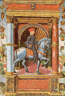 Sforza fought for numerous warring states in the Italy of the Middle Ages