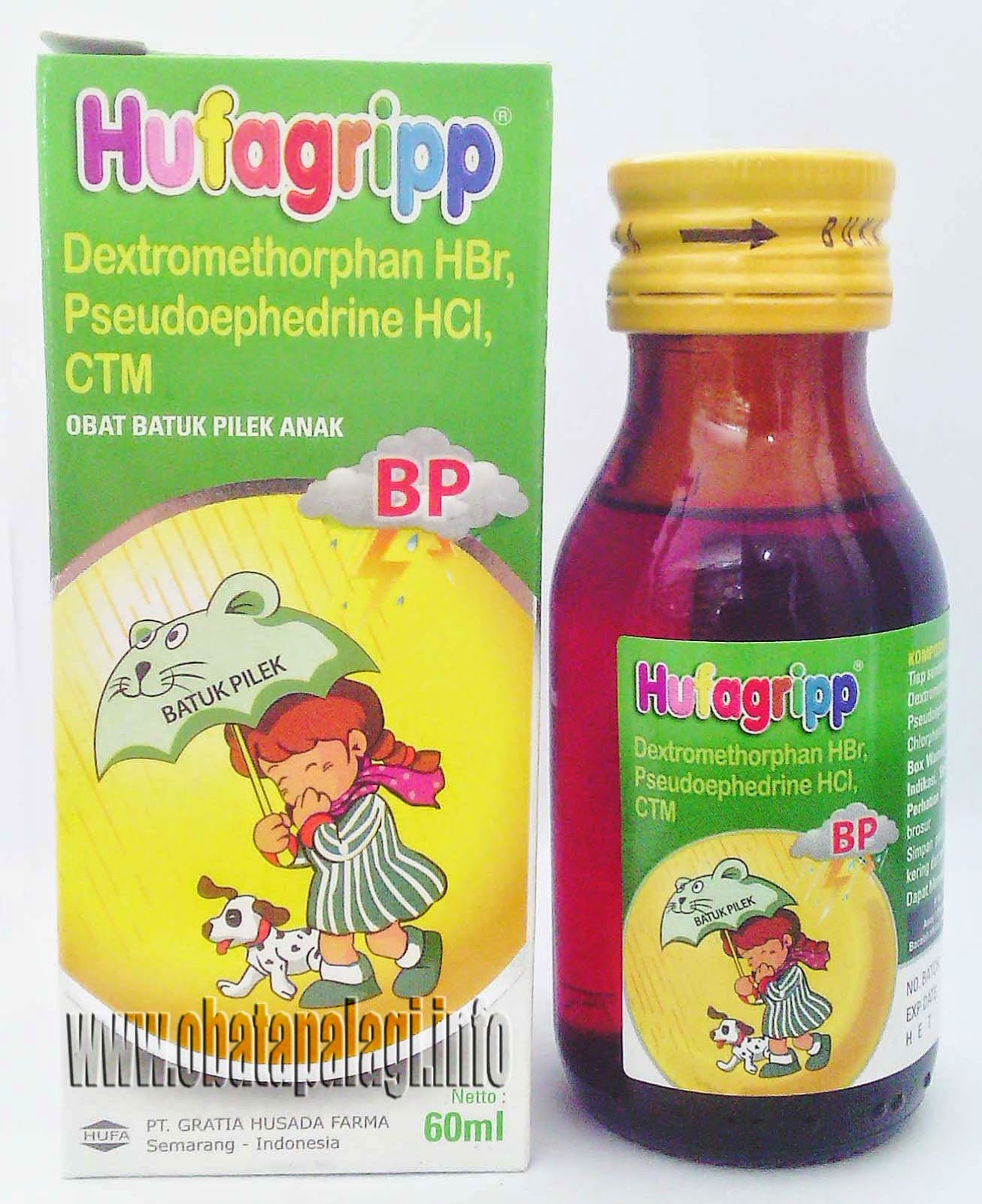 Dosis dan Komposisi Hufagripp BP