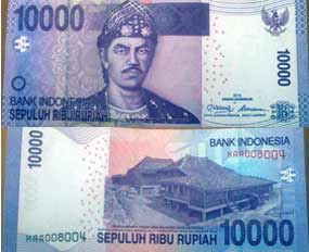 Design Koleksi Mata Uang Indonesia  1000 2000 10 000 50 