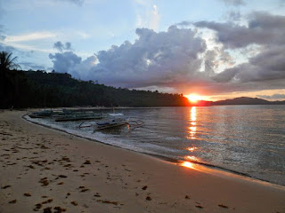 Port Barton sunset