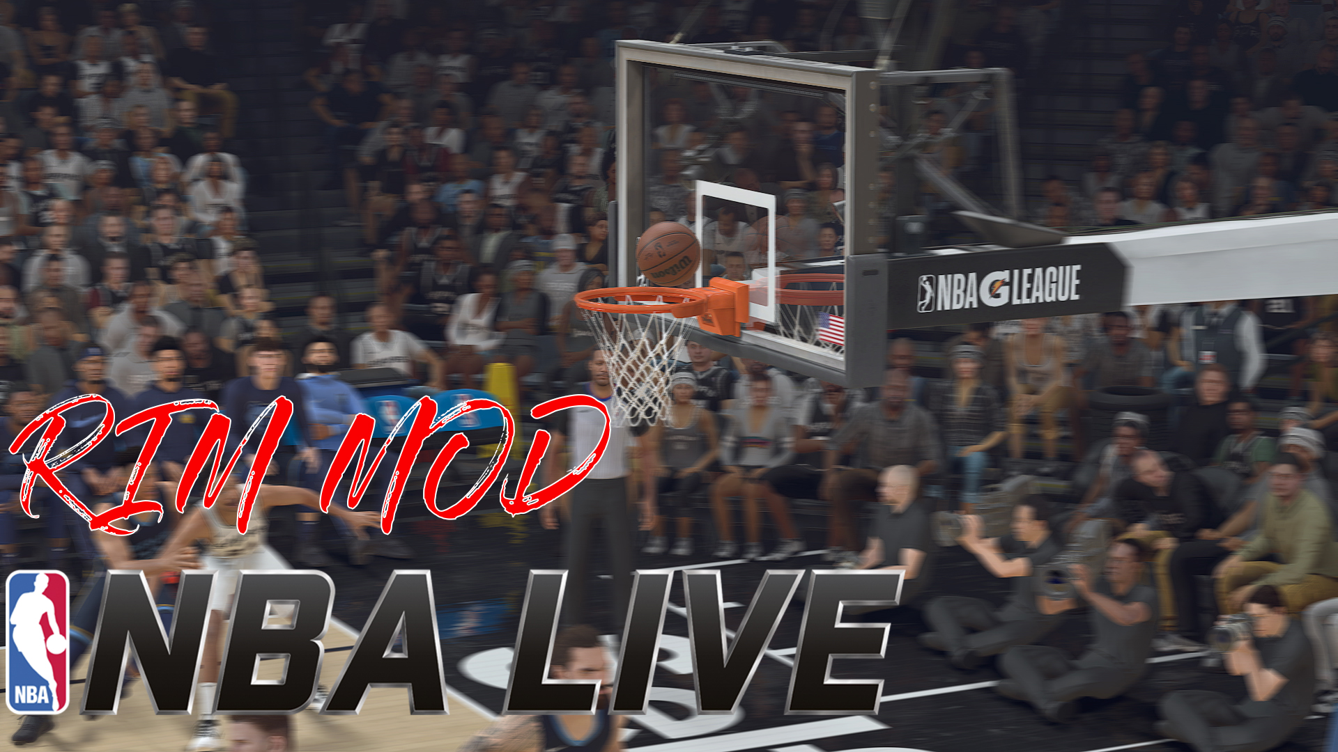 NBA 2K23 NBA LIVE Rim and Stanchion Mod by AlexMack