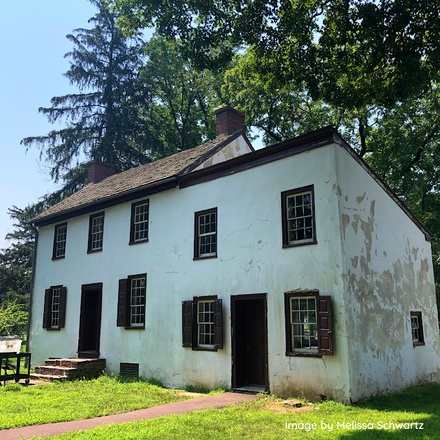 The historic Frye House constructed in 1828.