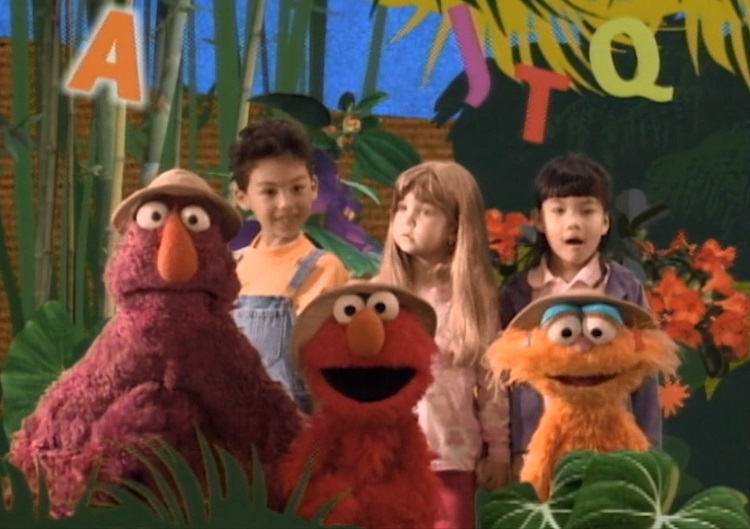 Sesame Street The Alphabet Jungle Game