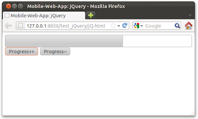 jQuery UI: progressbar