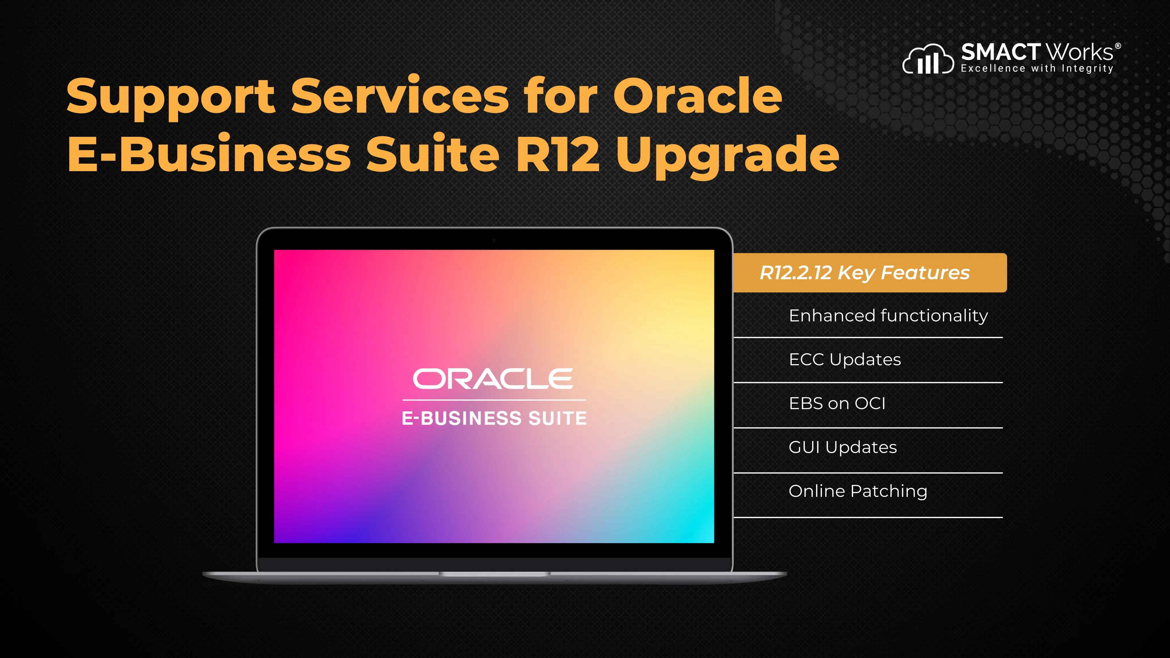 Support Services for Oracle E-Business Suite R12 Upgrade