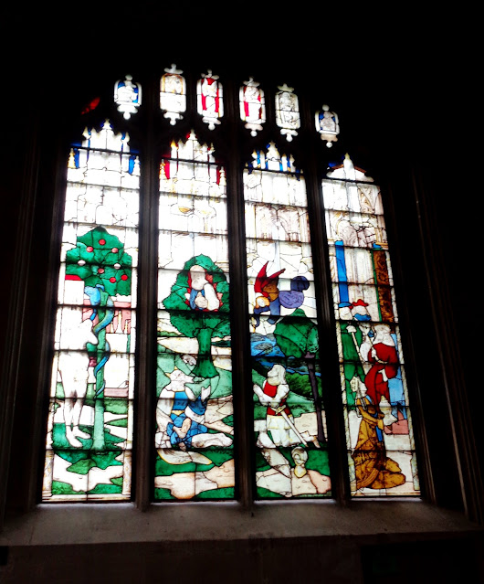 Garden of Eden window St. Mary's Church Fairford