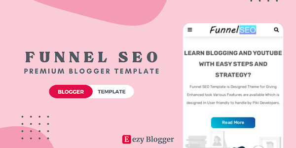 Download Funnel SEO: The Blogging Blogger Template for FREE