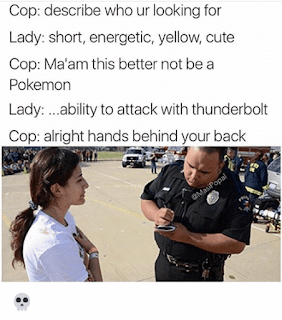 Meme Pokemon Go Cops