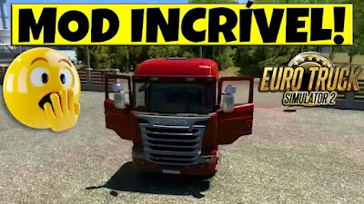 Como BAIXAR e INSTALAR o MOD de ABRIR PORTAS do CAMINHÃO no ETS2