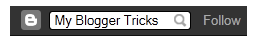 black navbar