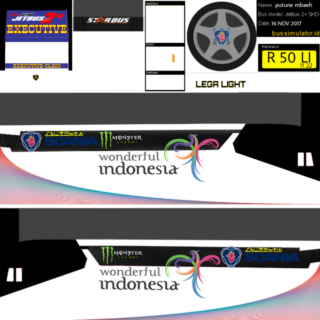 pariwisata bussid livery