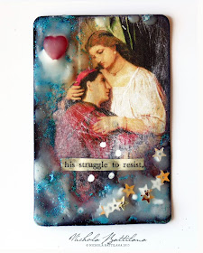 Star Crossed Lovers for AlphaStamps.com - Nichola Battilana