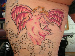 Simple Angel Tattoos Designs