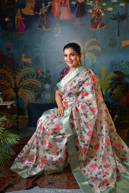 Handloom kota doria saree