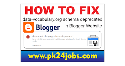 how-to-fix-data-vocabulary.org schema deprecated -in-blogger