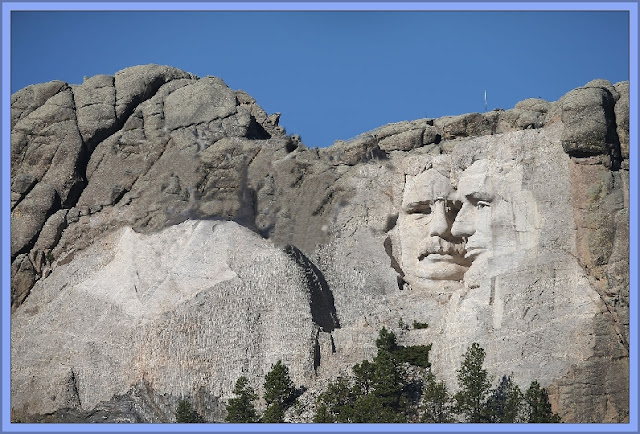 Mount Rushmore With Two Presidents Removed