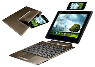 harga Asus PadFone, spesifikasi Asus PadFone, gambar tablet ujnik ada keyboardnya