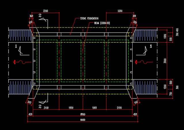  Download Gambar Format Dwg Autocad Jembatan t