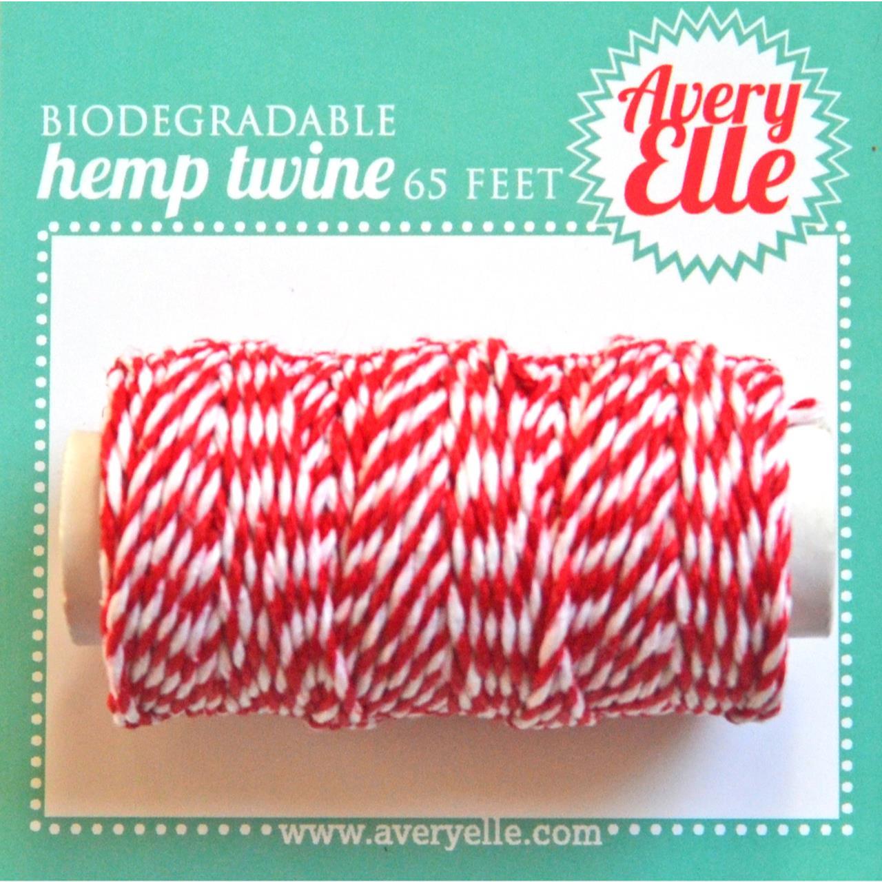 Avery Elle Cherry Hemp Twine