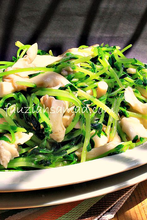 SAYUR TAU MIU, STIR FRIED ~ FauziahSamad.com