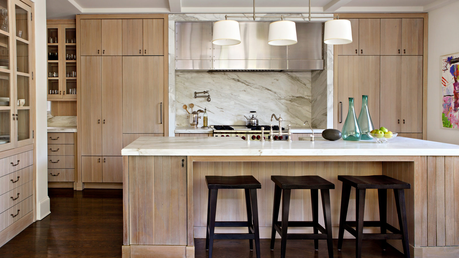 ... old. The new look for wood cabinets is a modern rustic raw wood look