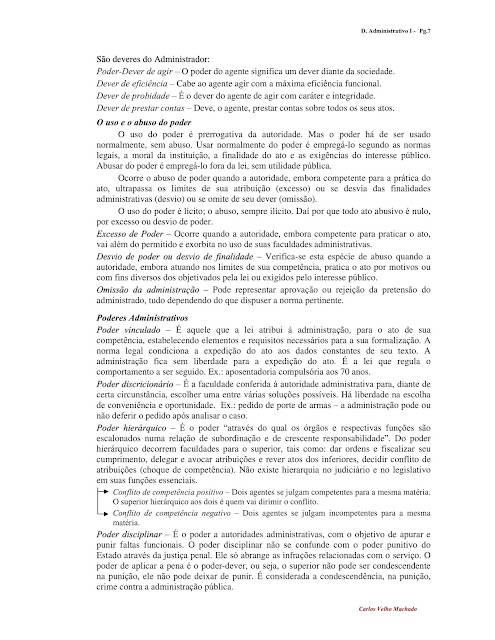 DIREITO ADMINISTRATIVO PARA CONCURSOS PDF