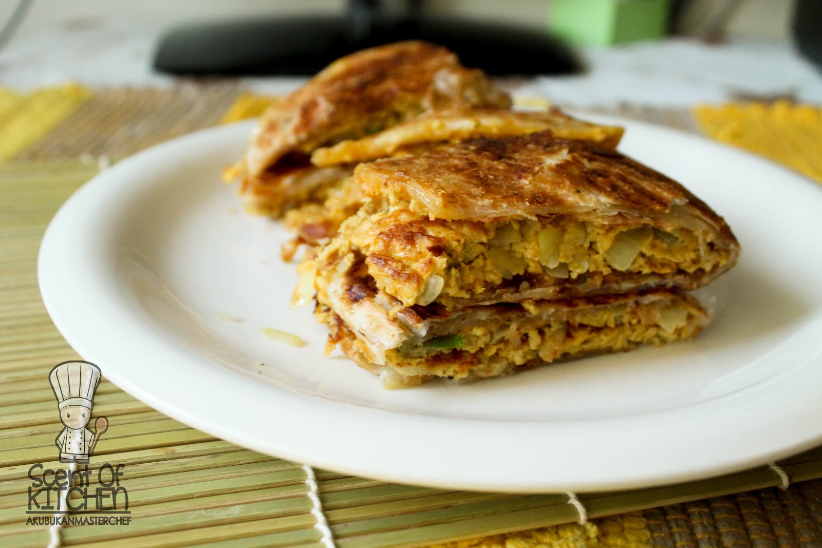 Aku Bukan Masterchef: Resepi 129 : Pratha ala Murtabak 