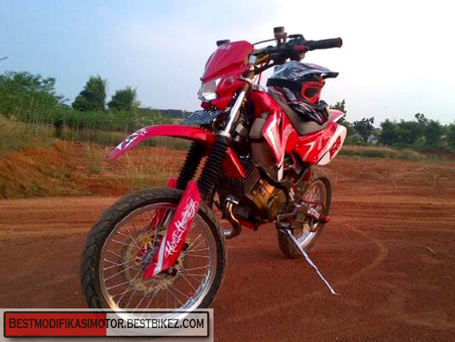  Modifikasi Suzuki Satria 2 Tak Trail Gambar Modifikasi 