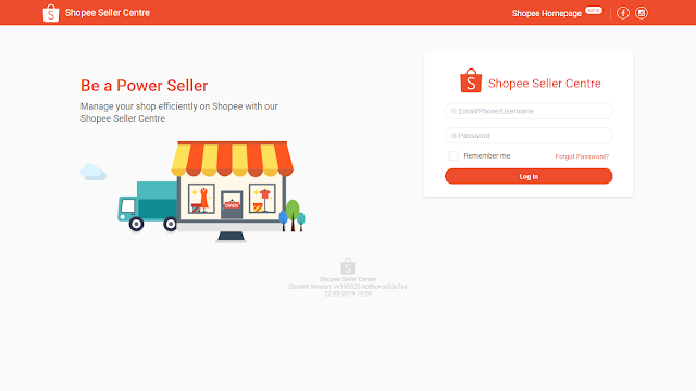Be a Power Seller on Shopee