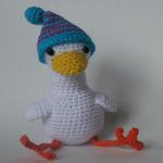 patron gratis pato amigurumi | free amigurumi pattern duck 