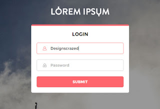 Login Form Templates HTML CSS3 - دروس4يو Dros4U