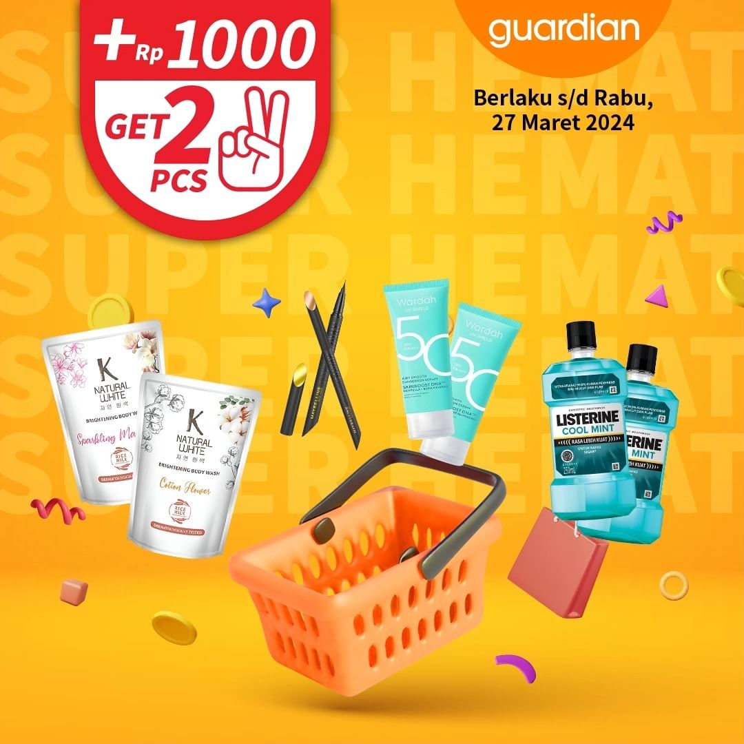 Katalog Promo Guardian Terbaru 14 - 27 Maret 2024