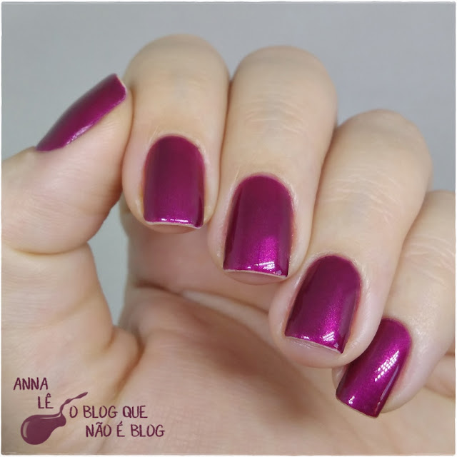 Desejo Blant Colors Esmalte Nailpolish Magenta Metálico