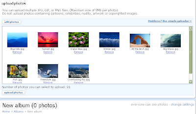 Upload thousands of images to your orkut account at once!