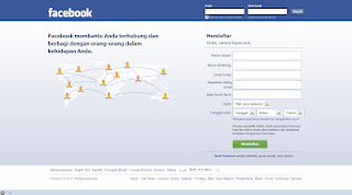 Cara Daftar FB Facebook Baru
