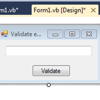 How To Validate Email Address In VB.NET