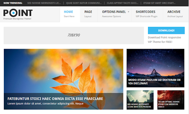 Point Premium Wordpress Theme Free Download