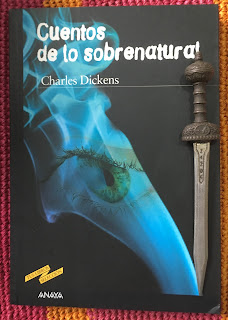 Portada del libro Cuentos de lo sobrenatural, de Charles Dickens