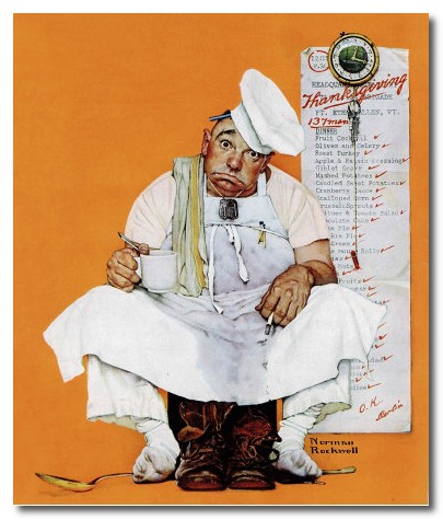 thanksgiving norman rockwell