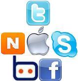 برامج التواصل الإجتماعي والمحادثة لآيفون وآي باد .. Facebook,twitter,ebuddy,nimbuzz&skype for iphone