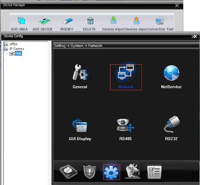 xmeye network setup