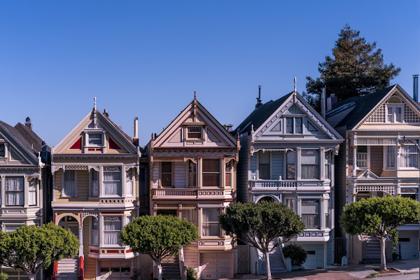 A row of houses