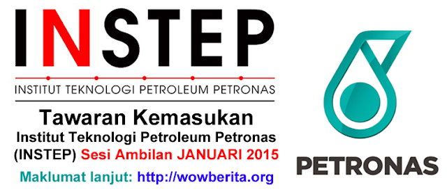 Permohonan INSTEP 2015 Institut Teknologi Petroleum Petronas