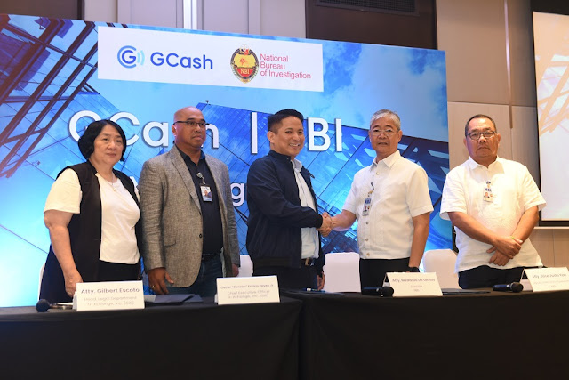 GCash NBI Sign Partnership to Stop Cyber Criminals