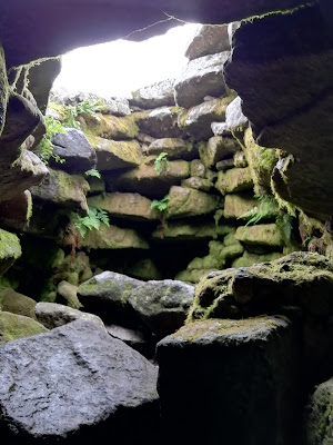 Seefin Passage Tomb, Corbelled Roof