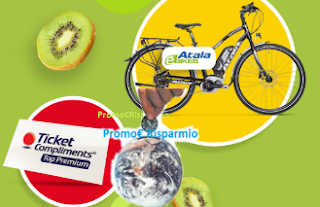 Logo Con Zespri vinci Ticket Compliments e bicicletta Atala