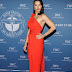 Adriana Lima in Red Long Dress at IWC Schaffhausen at SIHH 2019 in Geneva