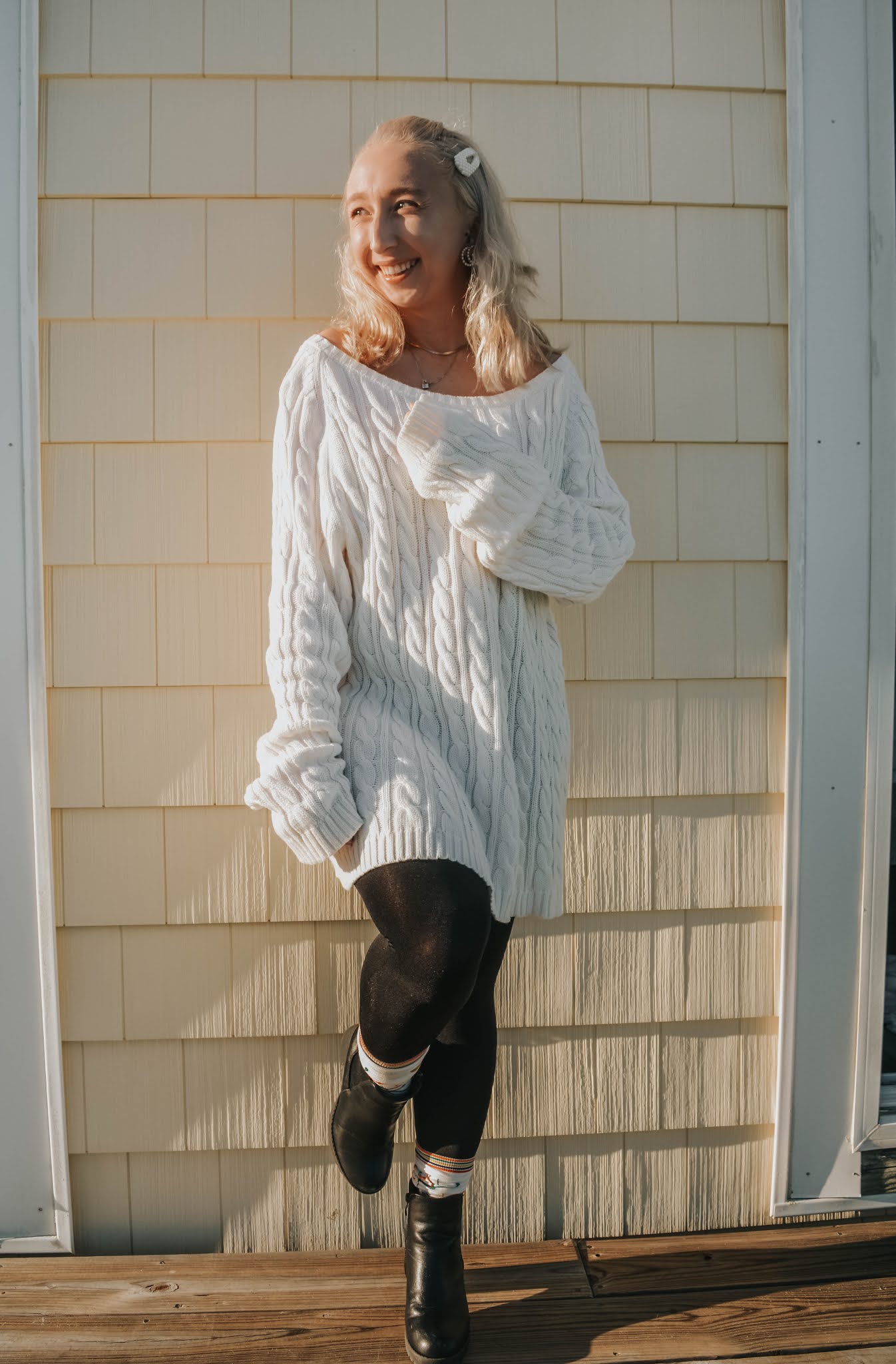 How I Style Thrift Finds: The Sweater Dress