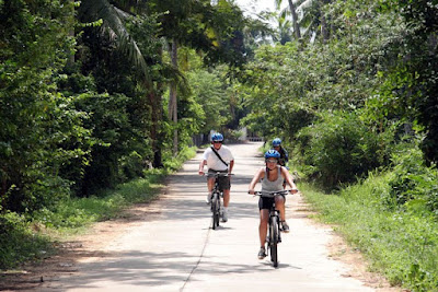 Cycling in Koh Yao Noi