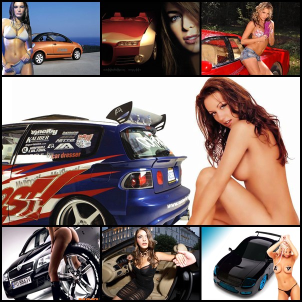 wallpapers of cars with girls. Hot Girls and Cars Wallpapers